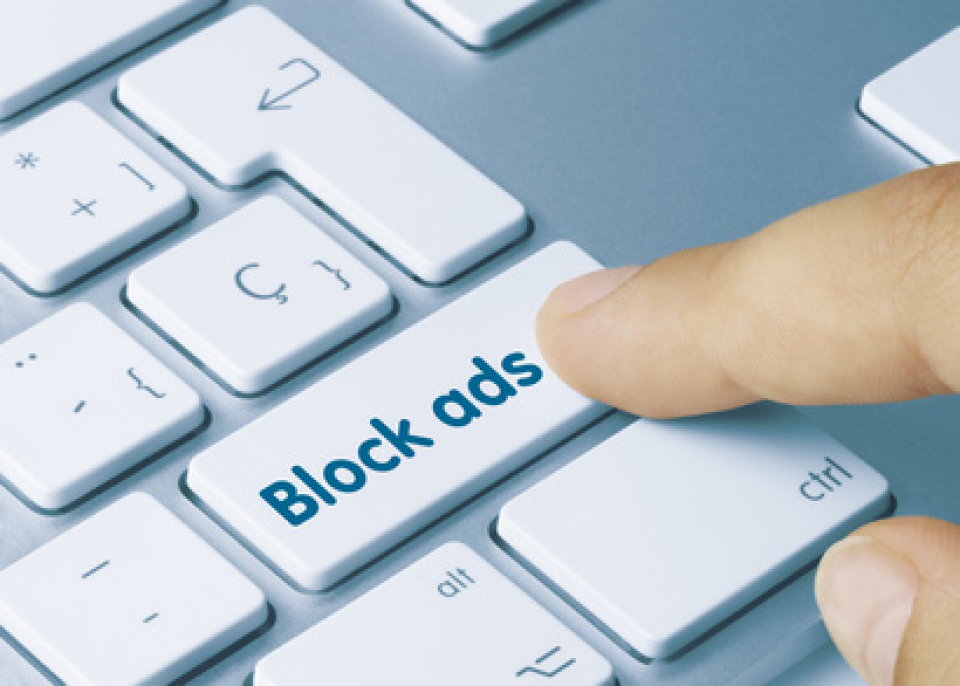 Block ads button on keyboard