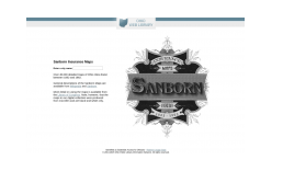 Sanborn Fire Insurance Maps