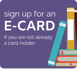 Library card sample